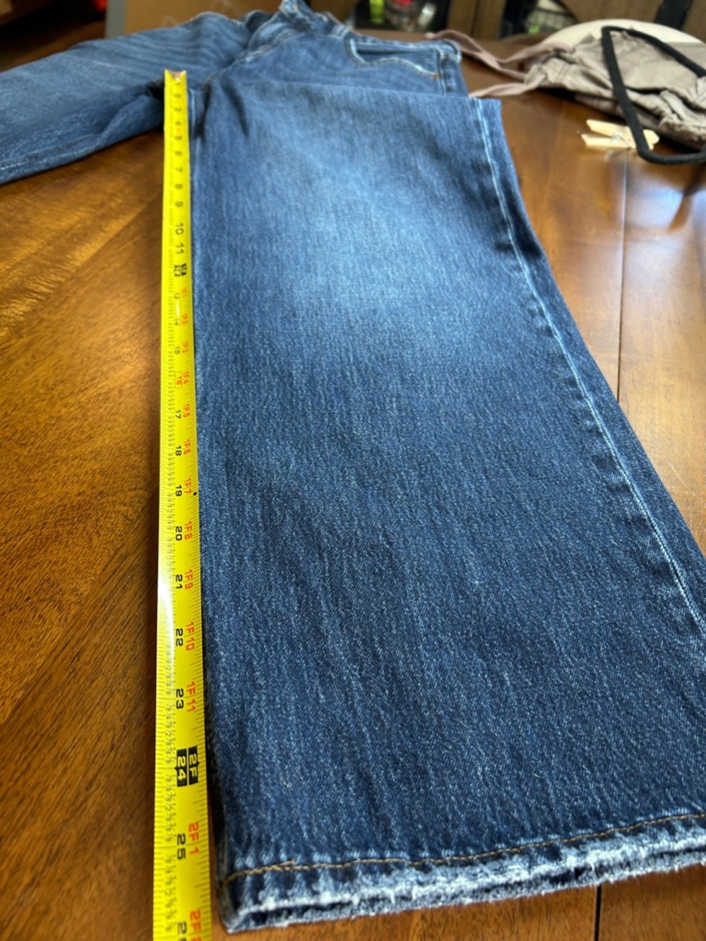J. Crew Dark Blue 90s Vintage Baggy Jeans - Picture 8 of 10